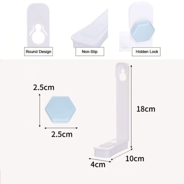 Set of 4 bed sheet fasteners