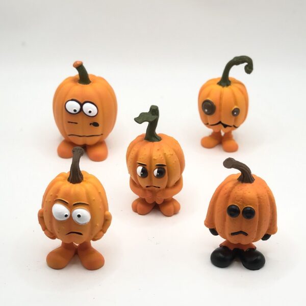 Cute resin table pumpkin figurine for Halloween