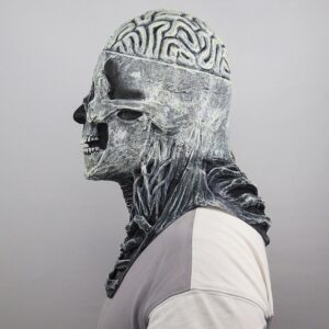 Halloween zombie demon full head skeleton mask