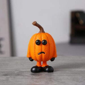 Cute resin table pumpkin figurine for Halloween