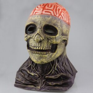 Halloween zombie demon full head skeleton mask