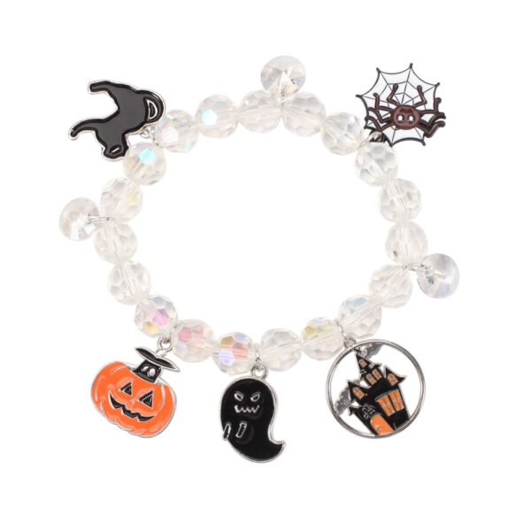 Halloween crystal bracelet