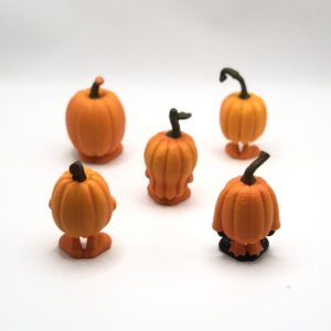 Figurine de citrouille de table en résine pour Halloween