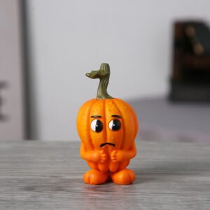 Figurine de citrouille de table en résine pour Halloween