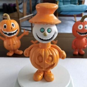 Figurine de citrouille de table en résine pour Halloween